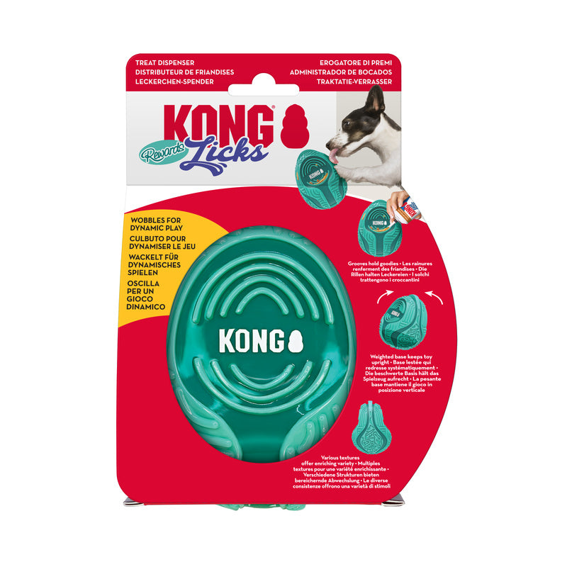 Kong Licks Rewards Groen 15X11,5X11,5 Cm