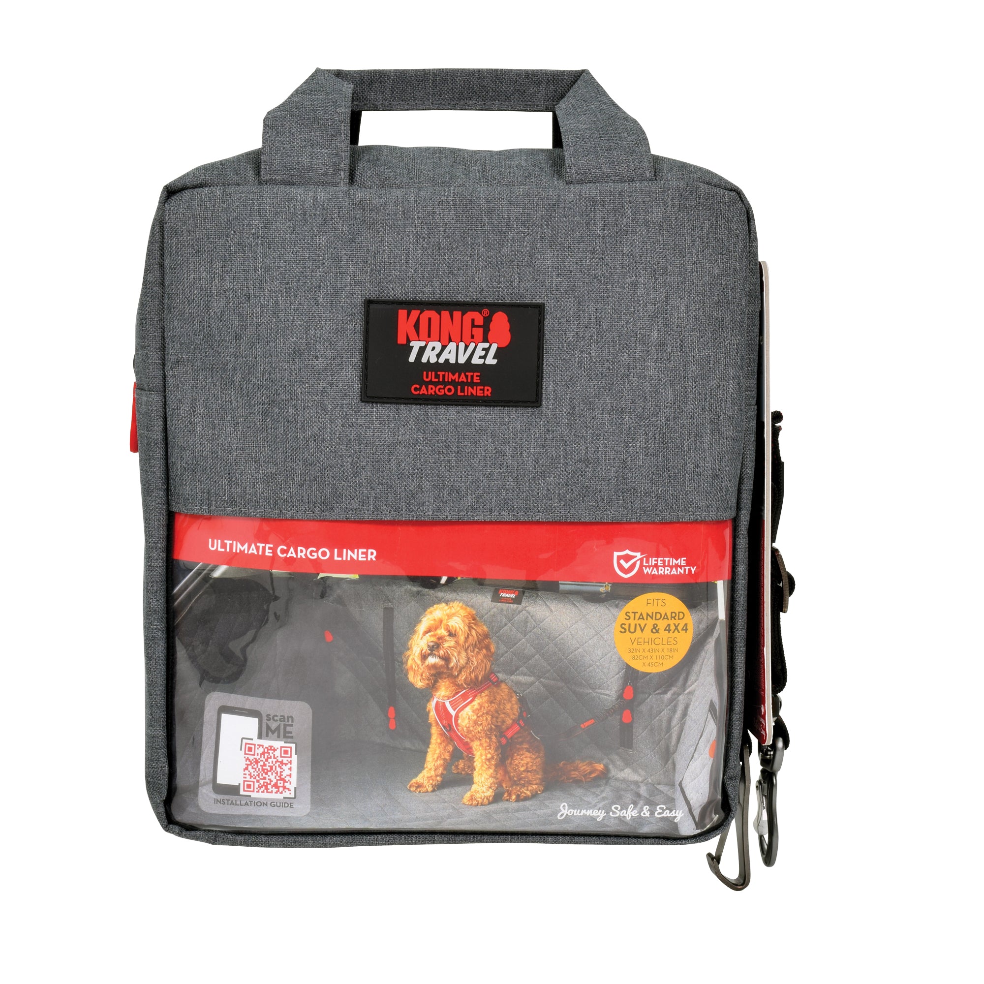 Kong Ultimate Cargo Auto Hondendeken 82X110X45 Cm