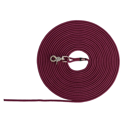 Trixie Hondenriem Sleeplijn Rond Zonder Handlus Sangria Rood 5 Mtr X 0,6 Cm