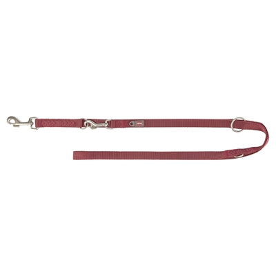 Trixie Hondenriem Premium Verstelbaar Sangria Rood 200X1 Cm
