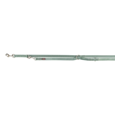Trixie Hondenriem Premium Verstelbaar Salie Groen 200X1 Cm