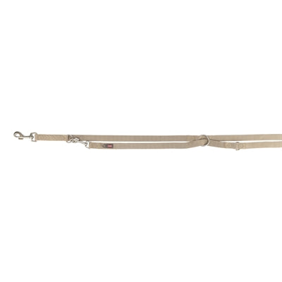 Trixie Hondenriem Premium Verstelbaar Zand Taupe 200X1 Cm
