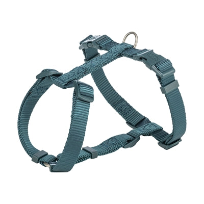 Trixie Hondentuig Premium H-Tuig Petrol Blauw 30-44X1 Cm