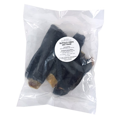 Petsnack Buffalo Oren Met Haar 4 St
