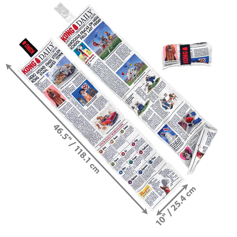 Kong Daily Newspaper Krant Xl 106,5X25,5X1 Cm