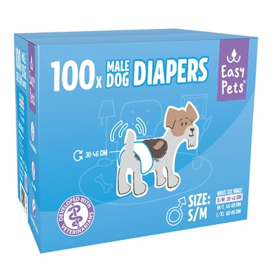 Easypets Hondenluiers Reu S/M 30 St