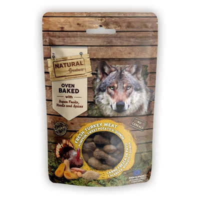Natural Greatness Digestive Support Oven Baked Biscuits Mini 75 Gr