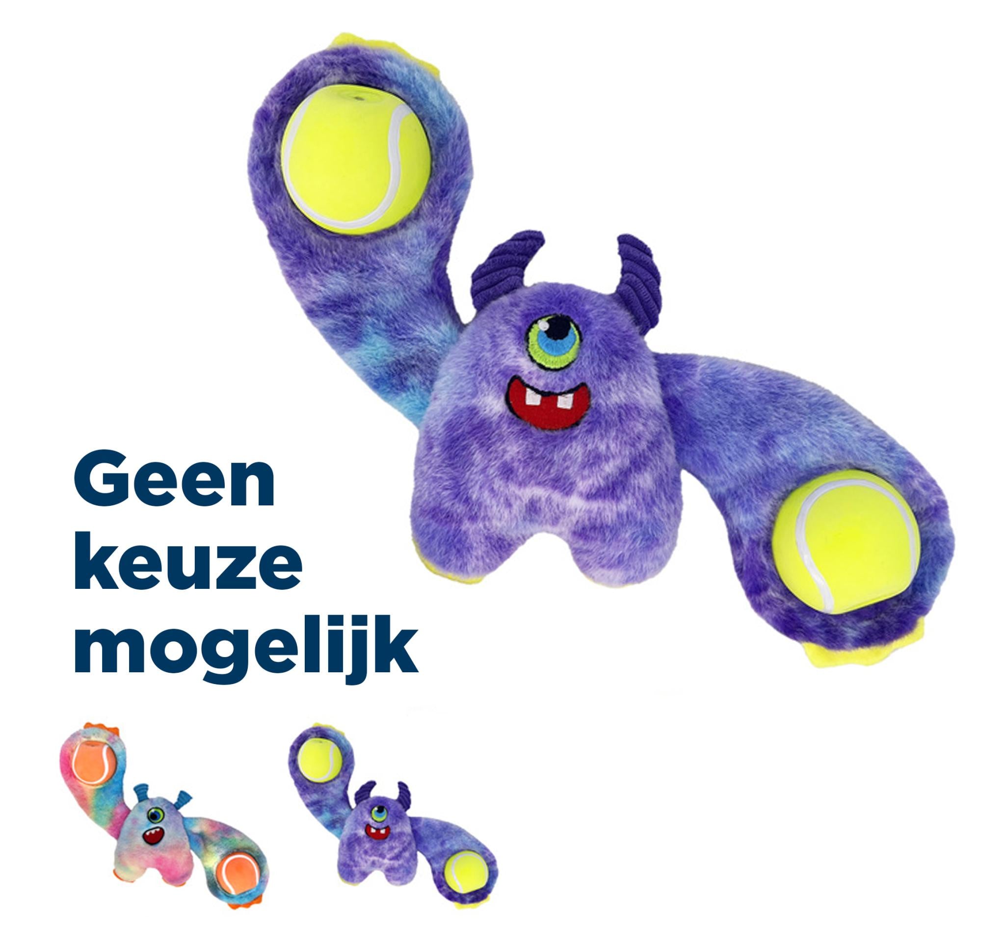 Kong Woozles Monster Assorti 28X19X13,5 Cm