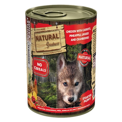 Natural Greatness Chicken / Carrots / Pineapple 400 Gr