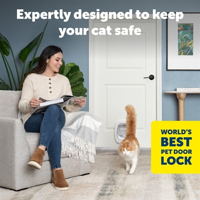 Petsafe Kattenluik Grote Kat 2.0 Flap 28,7X9,8X35,35 Cm