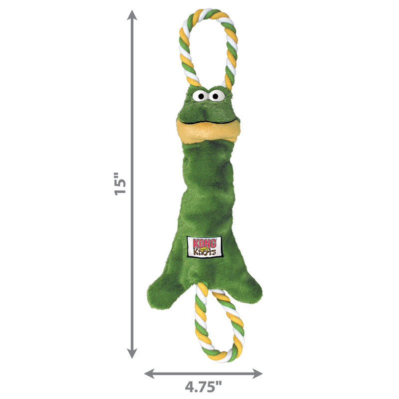 Kong Tugger Knots Kikker 38X16X6,5 Cm