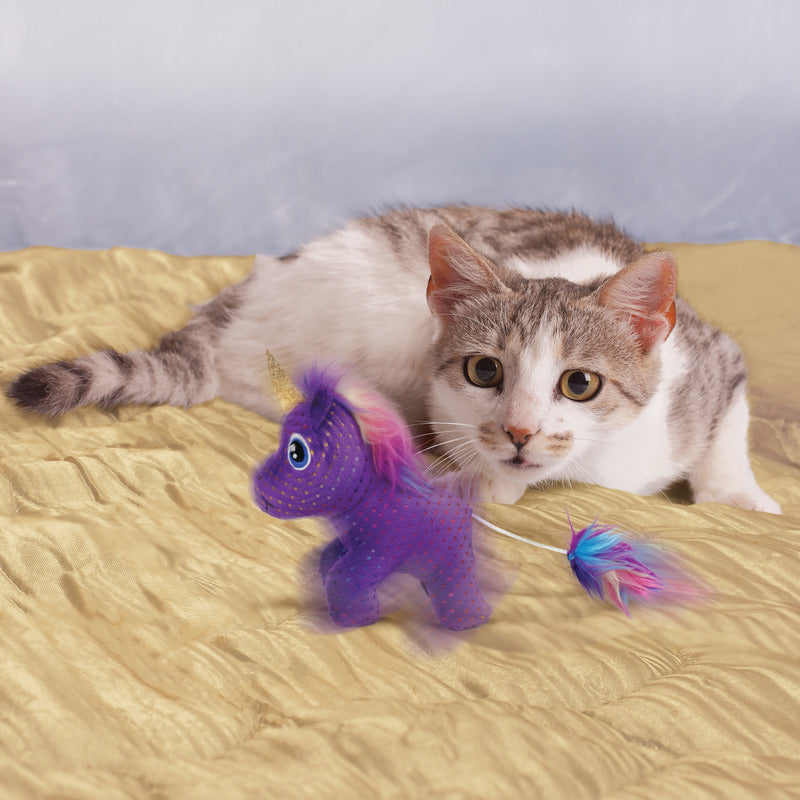 Kong Enchanted Buzzy Unicorn 12X10X5,5 Cm