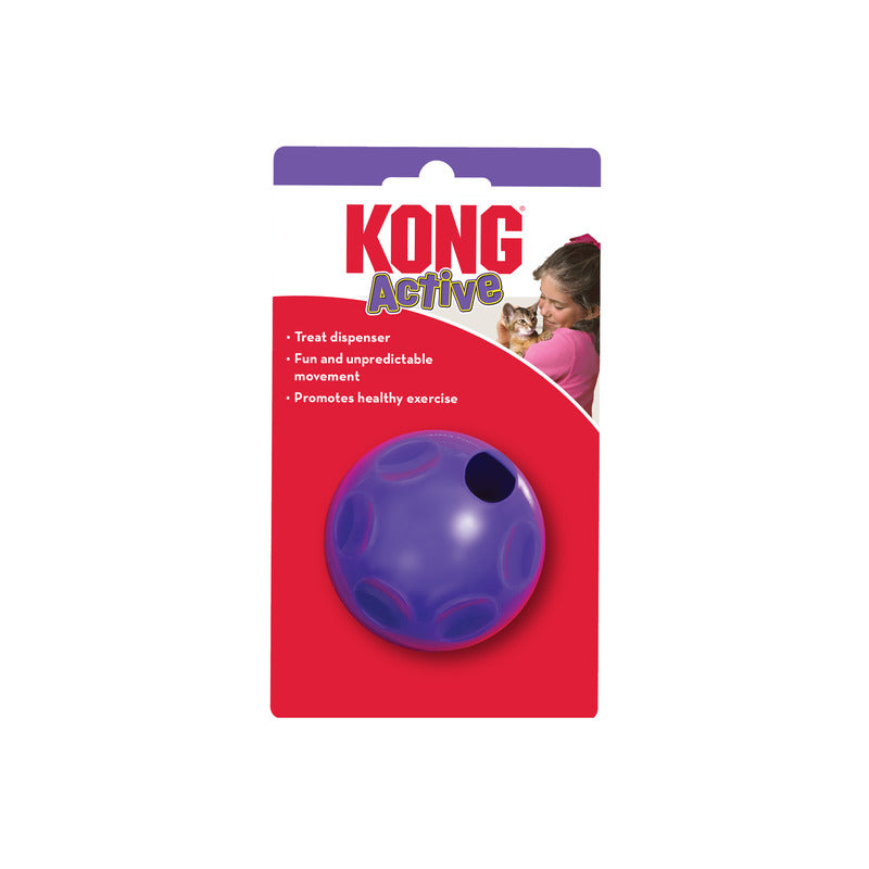 Kong Kat Treat Dispensing Voerbal 6,5X6,5X7,5 Cm
