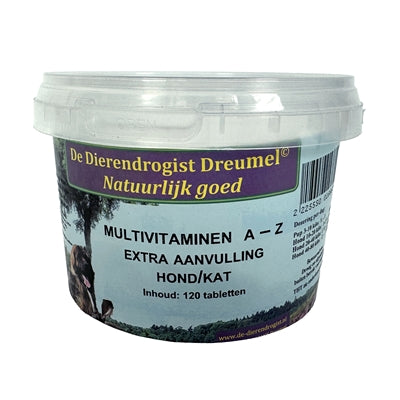 Dierendrogist Multivitamine A-Z 60 Tbl