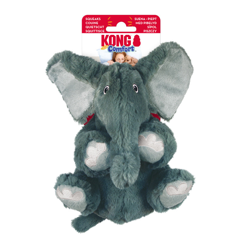 Kong Comfort Kiddos Olifant Grijs