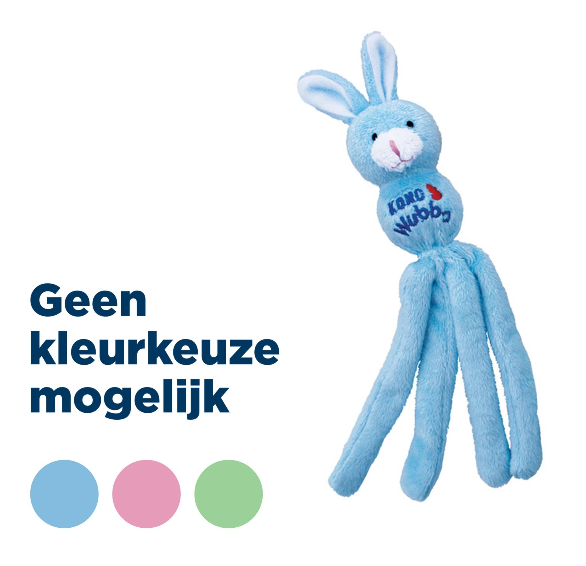 Kong Wubba Kat Konijn Assorti 4X4X20,5 Cm