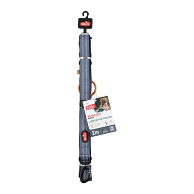 Zolux Bvk Hondenriem Trainingsriem Blauw 2 Mtr X 3,5 Cm