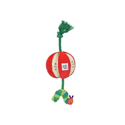 Eric Carle Pluche Rupsje Nooit Genoeg Appel Met Flostouw 38 Cm