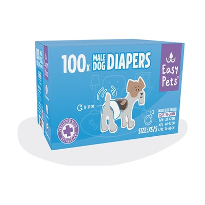 Easypets Hondenluiers Reu S/M 30 St
