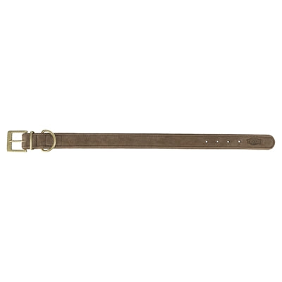 Trixie Halsband Hond Pure Leer Bruin Xs-S 27-34X2,5 Cm