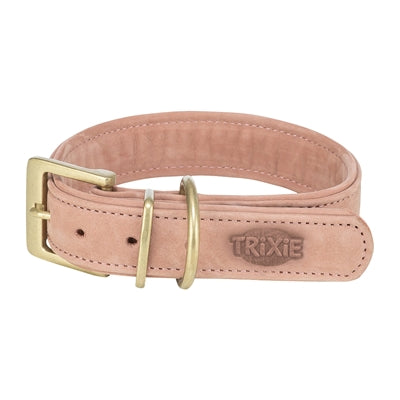 Trixie Halsband Hond Pure Leer Roze Xs 25-31X2,5 Cm