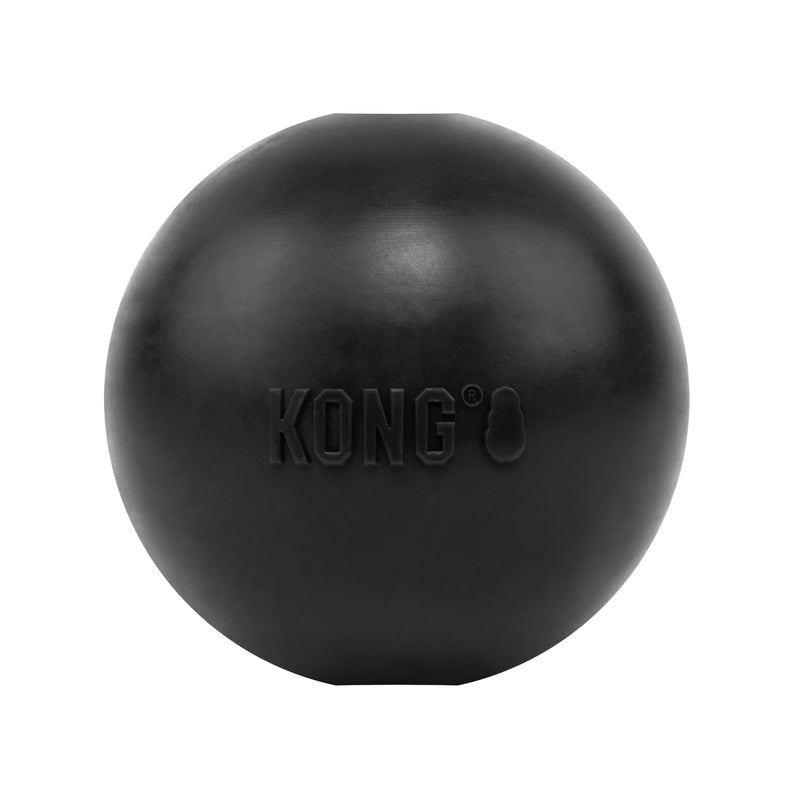 Kong Extreme Bal Met Gat Zwart 9X9X9 Cm