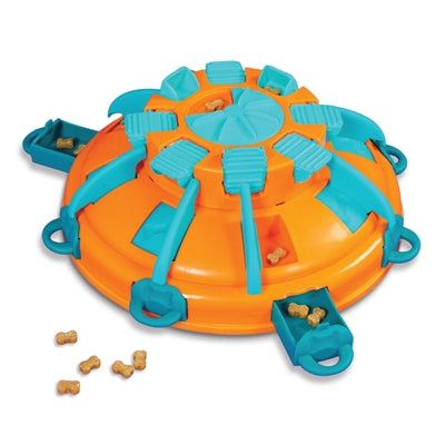 Nina Ottosson Tower Of Treats Oranje / Blauw 36X36X11 Cm