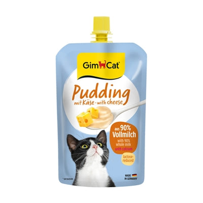 Gimcat Pudding Pouch Voor Katten Met Kaas 100 Gr