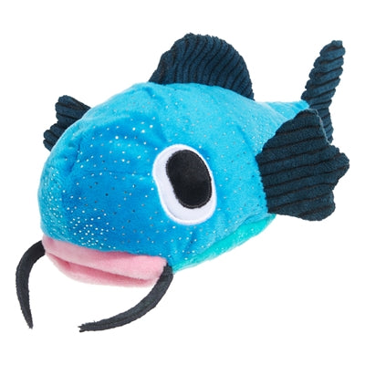 Bark Catfisch Claude Meerval Hide & Seek Pluche Blauw 21,5X24X11 Cm