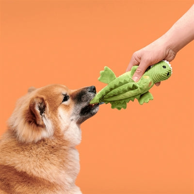 Bark Karri Krokodil Pluche Groen 32X15X6 Cm Tot 20 Kg