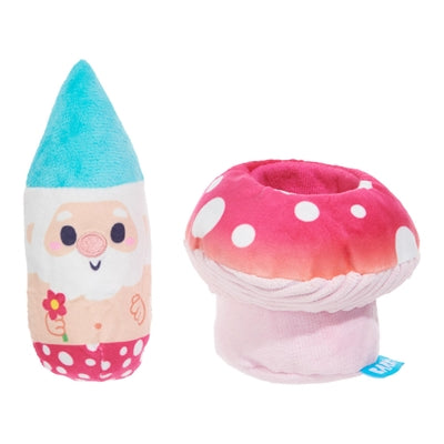 Bark Fun Guy Gnomie Homie Kabouter In Paddenstoel Pluche 2 In 1 22X14,5X10 Cm Tot 10 Kg