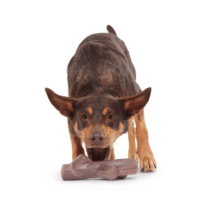 Bark Fall Fetch Stick Tak Super Chewer Bruin 25X25X5 Cm 10-20 Kg
