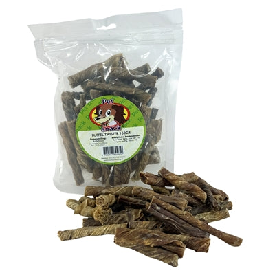Petsnack Buffel Twist Small 150 Gr