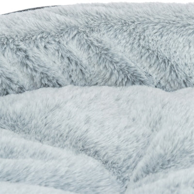 Trixie Vital Hondenmand Lino Soft Ovaal Grijs / Lichtgrijs 60X45 Cm