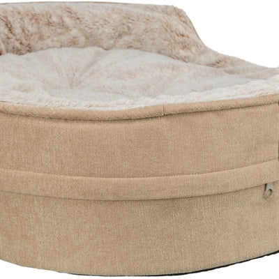 Trixie Vital Hondenmand Lino Soft Ovaal Beige / Creme 60X45 Cm
