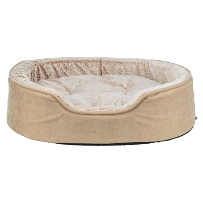 Trixie Vital Hondenmand Lino Soft Ovaal Beige / Creme 60X45 Cm