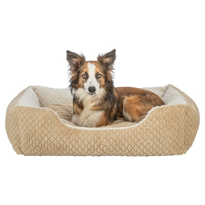 Trixie Hondenmand Kaline Mio Hoekig Lichtbruin / Creme 50X40 Cm