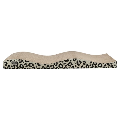 Trixie Krabplank Leo Karton Panterprint Met Kattenkruid / Catnip 44X25X6 Cm 2 St