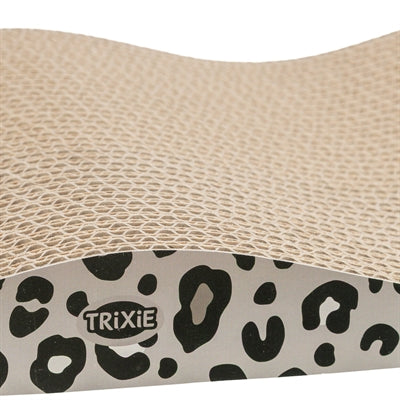 Trixie Krabplank Leo Karton Panterprint Met Kattenkruid / Catnip 44X25X6 Cm 2 St