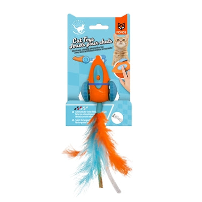 Fofos Interactieve Race Wagen Met Veren 19X5X3 Cm