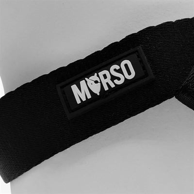 Morso Mini Hondentuig Verstelbaar Gerecycle Zwart 29-38X2,5 Cm