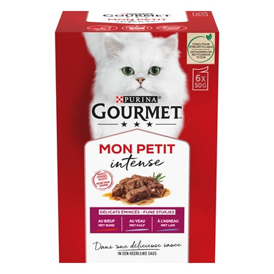 Gourmet Mon Petit Vlees 6X50 Gr