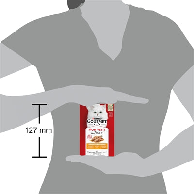 Gourmet Mon Petit Gevogelte 6X50 Gr