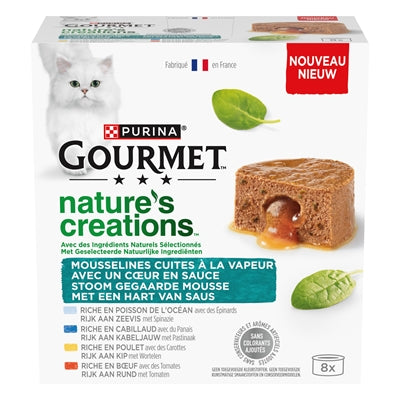 Gourmet Natures Creations Hart Van Saus Multipack 8X85 Gr