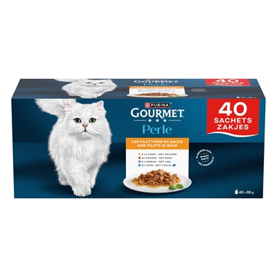 Gourmet Perle Mini Filets In Saus Multipack 40X85 Gr