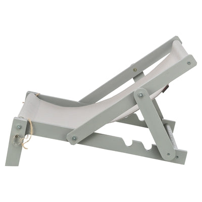 Trixie Strandstoel Hout Grijs 51X33X37 Cm