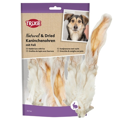 Trixie Konijnenoren Met Vacht 500 Gr