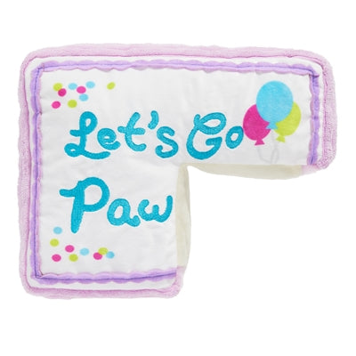 Bark Piece Of Sheet Cake Birthday Pluche 24X20X8 Cm