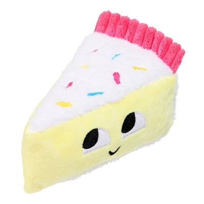 Bark Vanilla Squeak Cake Birthday Pluche 19X11X11 Cm