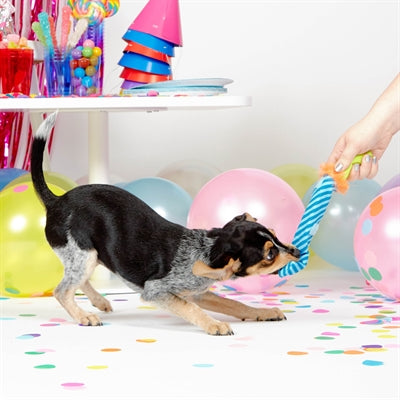 Bark Roll Over Party Blower Birthday Pluche 38X8X5 Cm